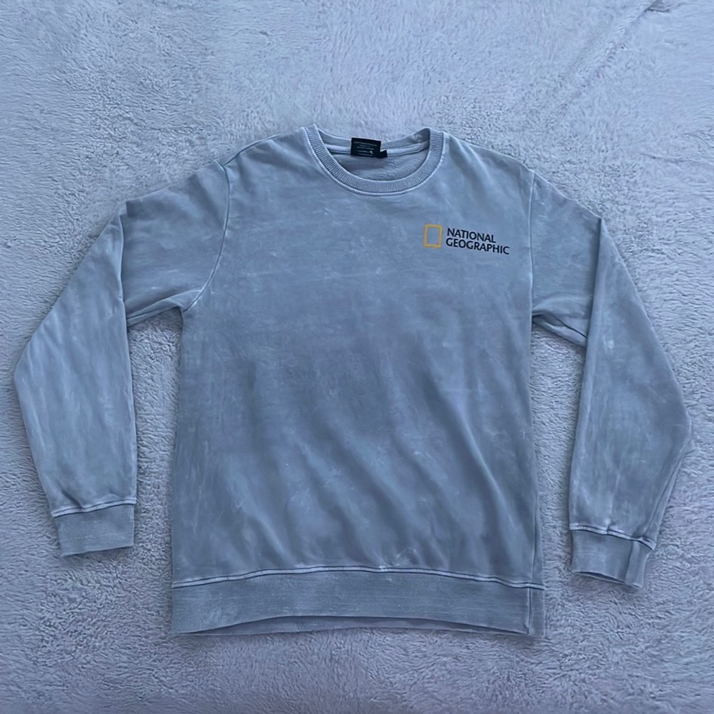 Vintage Grey National Geographic Crewneck